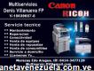 Servicio técnico fotocopiadoras Canon, Ricoh, Hp, Samsung