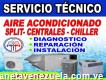 Servicio técnico en Aires Chiller y centrales.