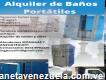 Alquiler Baños portátiles en Monagas, Morichal